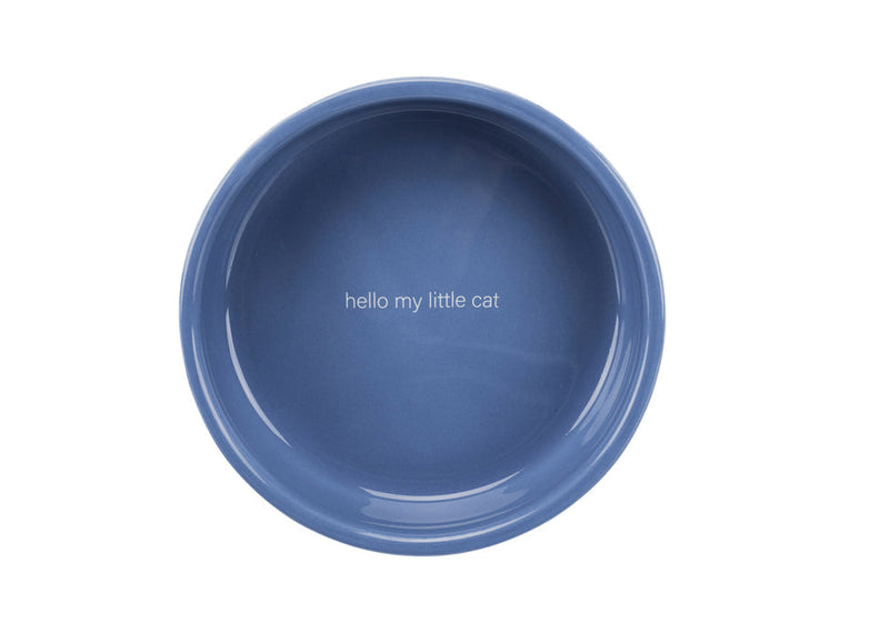 Kattskål i keramik