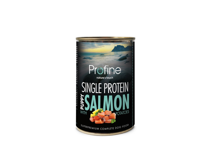 Profine PUPPY Single protein Salmon with potatoes 6 x 400 g