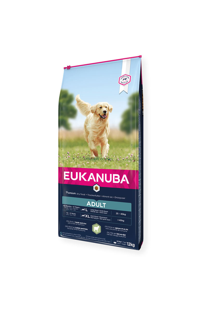 Eukanuba Dog Adult Large Breed Lamb & Rice 12 kg