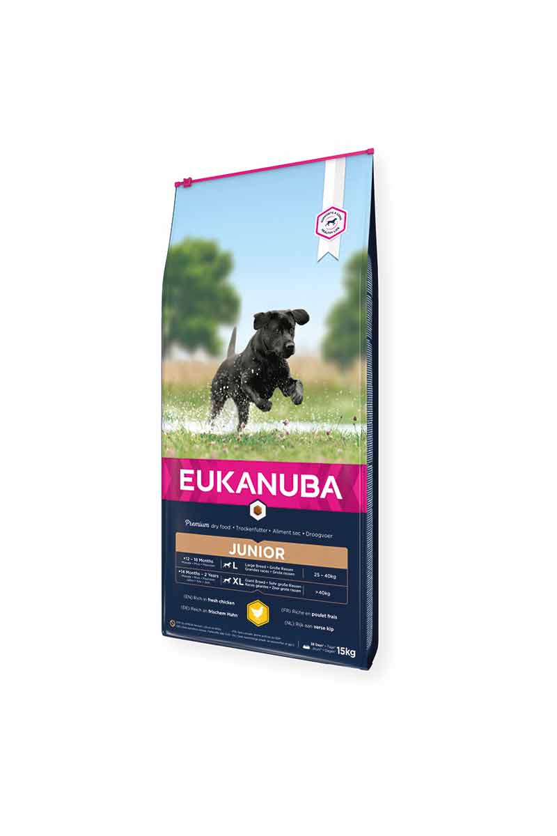 Eukanuba Dog Junior Large Breed Fresh Chicken 15 kg