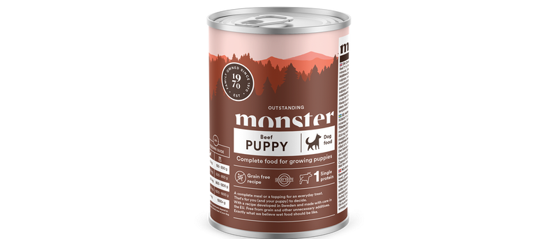 Monster Dog Puppy Beef 400 g