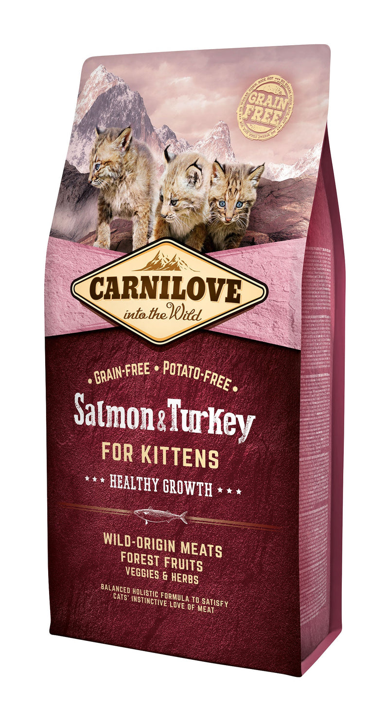 Carnilove Salmon & Turkey Kittens Healthy Growth 6 kg