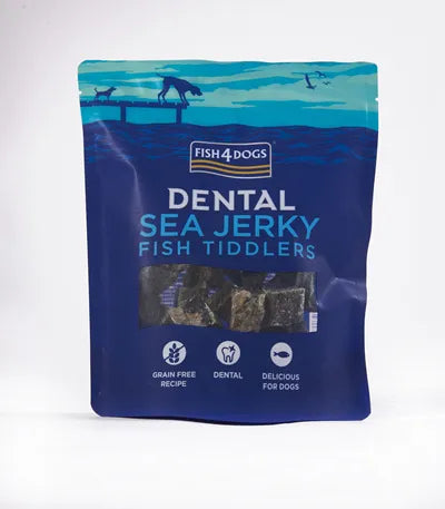 Fish4Dogs Dental Jerky Fish Tiddlers 115 g