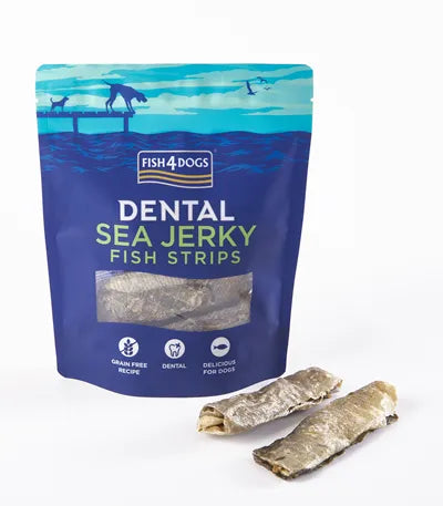 Fish4Dogs Dental Jerky Fish Strips 100 g