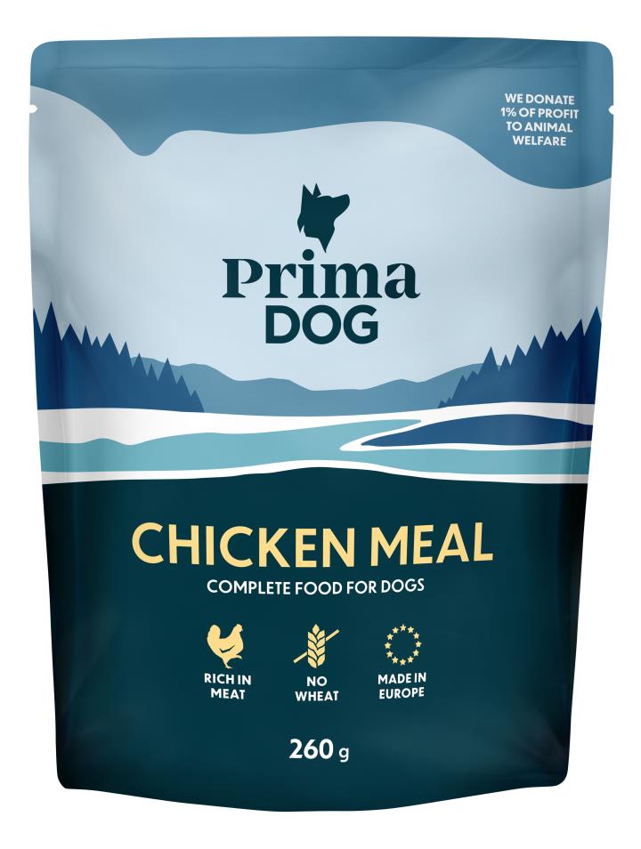 PrimaDog Chicken Meal Pouch 12 x 260g