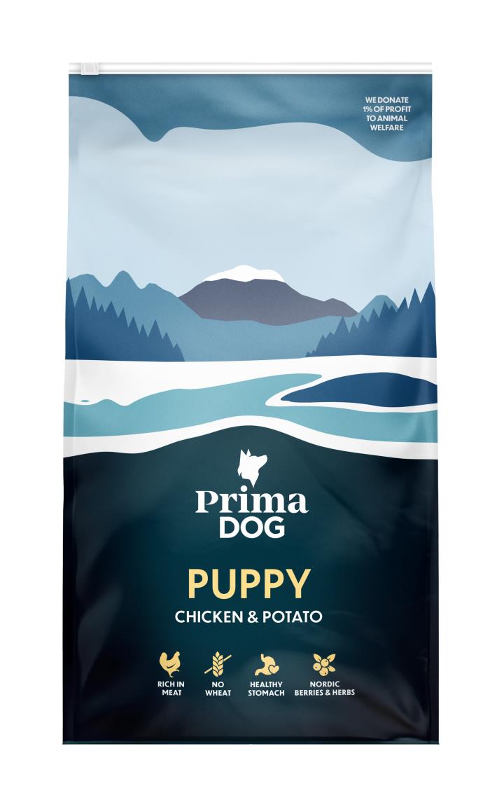 PrimaDog Puppy All Breeds Chicken & Potato 10 kg