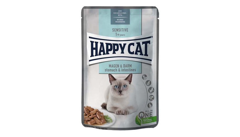 Happy Cat våt/sås - Stomach 24 x 85 g