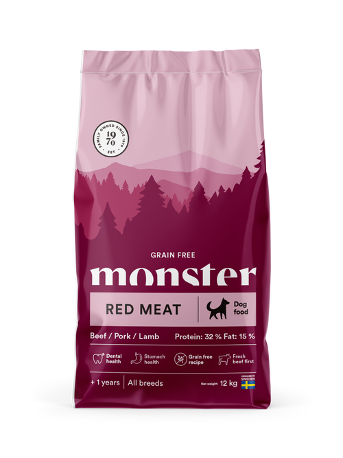 Monster Dog Original Red Meat 12 kg