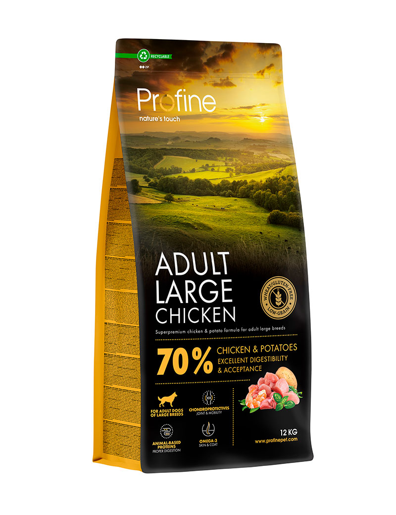 Profine Dog Adult Large Chicken & Potatoes 12 kg