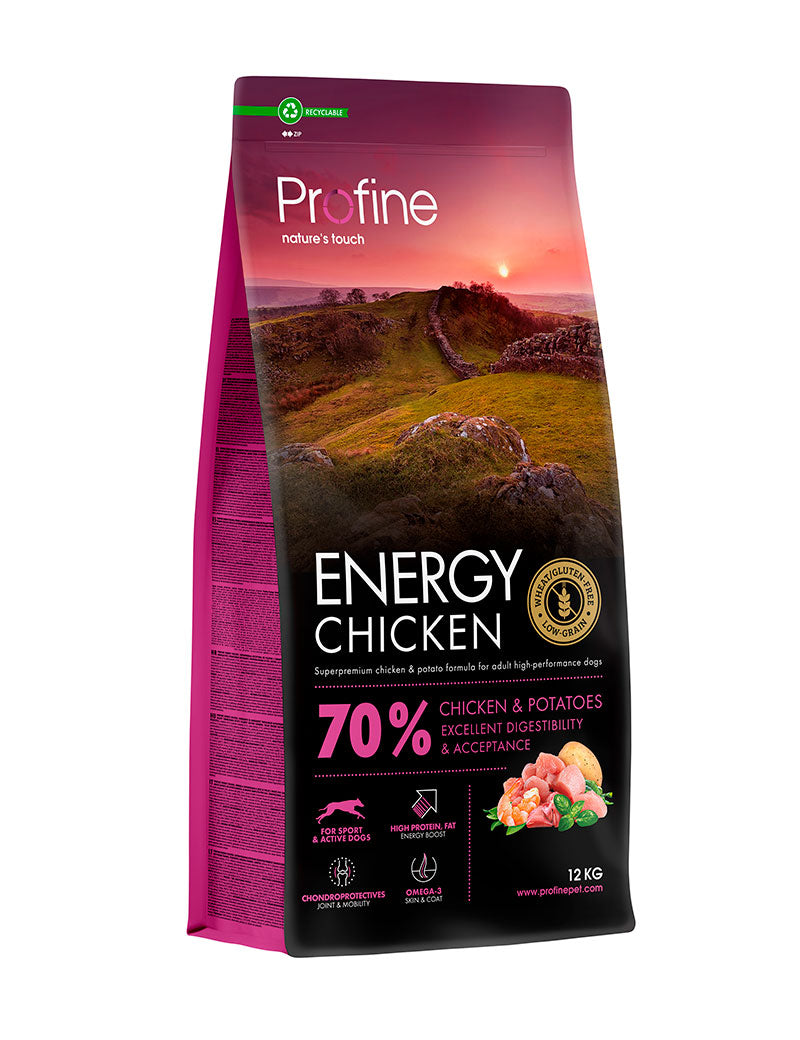 Profine Dog Energy Chicken & Potatoes 12 kg