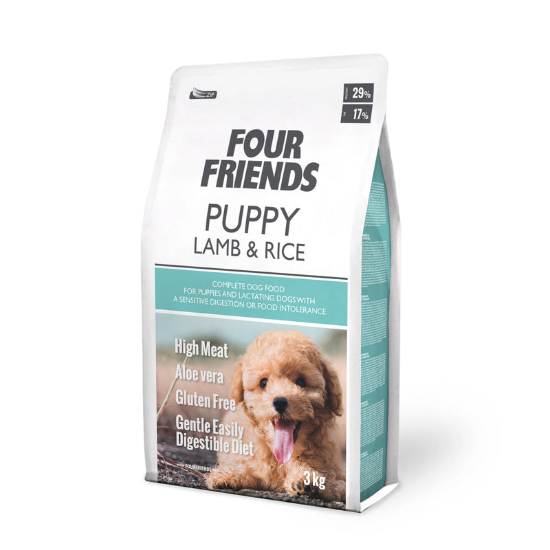 FourFriends Dog Puppy Lamb & Rice 3 kg
