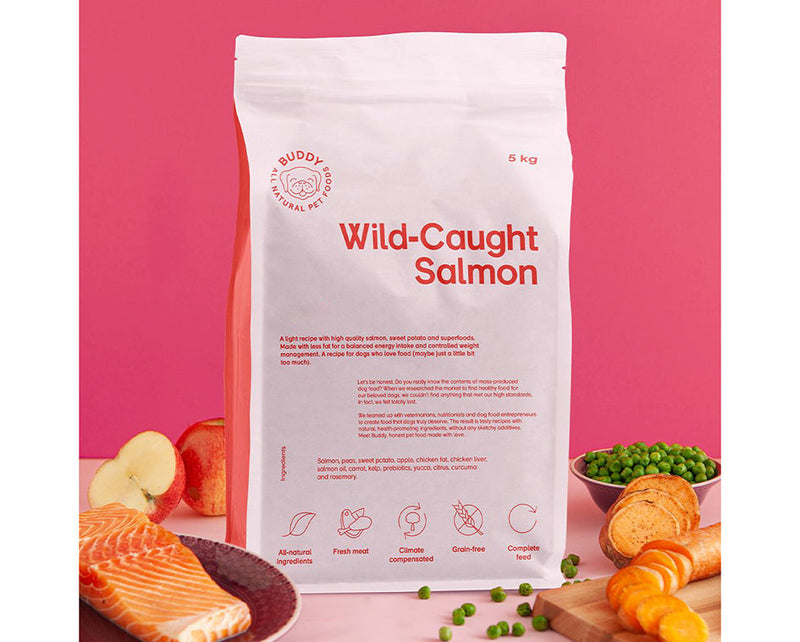 Buddy Wild-Caught Salmon 12 kg