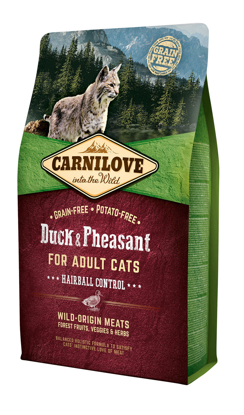 Carnilove Duck & Pheasant Adult Hairball Control 2 kg