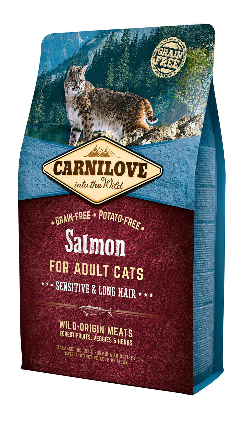 Carnilove Salmon Adult Sensitive Long Hair 2 kg - KORTARE DATUM