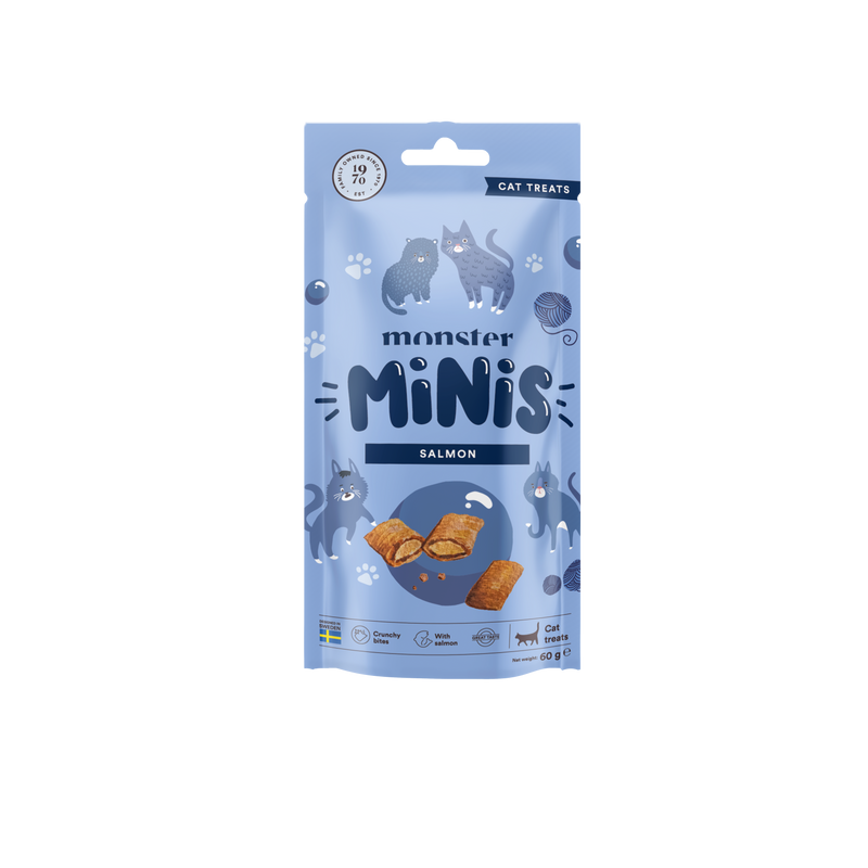 Monster Cat Minis Treats Salmon 60 g