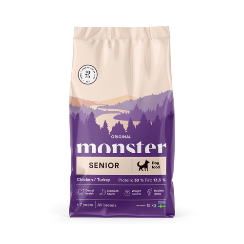 Monster Dog Original Senior Chicken/Turkey 12 kg