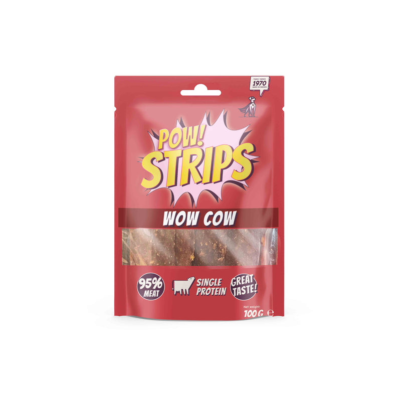 POW! Strips Wow Cow 100g
