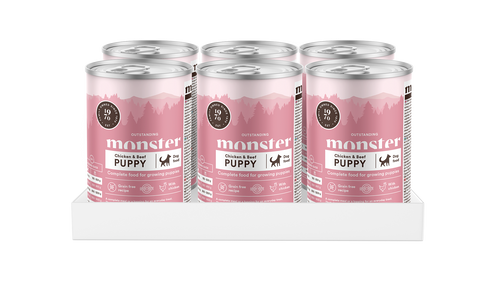 Monster Dog Puppy Chicken 6 x 400 g