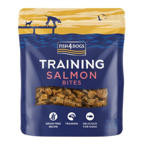 Fish4Dogs Training Adult Salmon Bites 80g