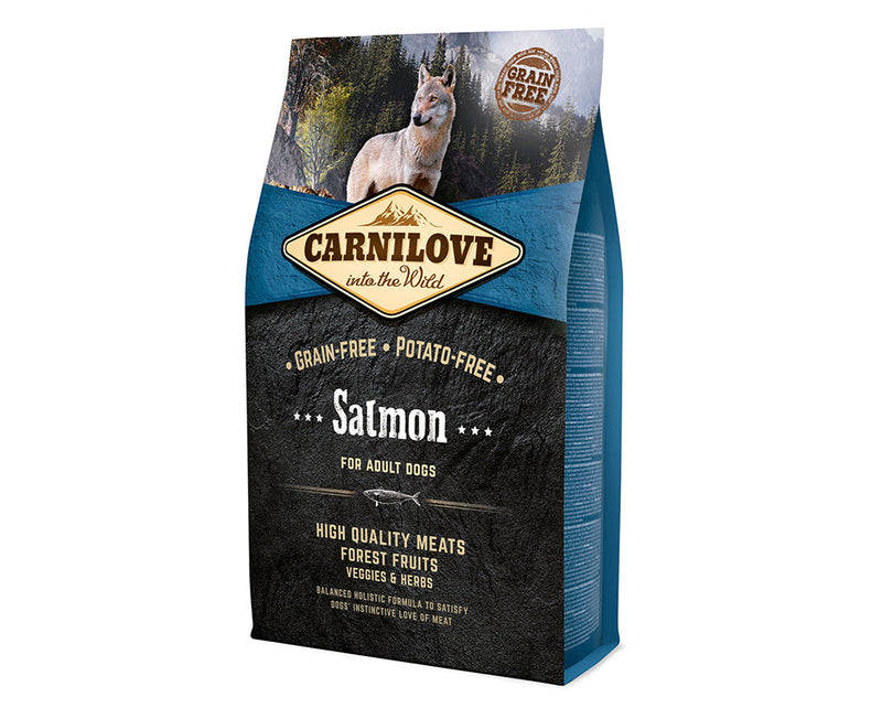 Carnilove Salmon Adult 4 kg - KORTARE DATUM
