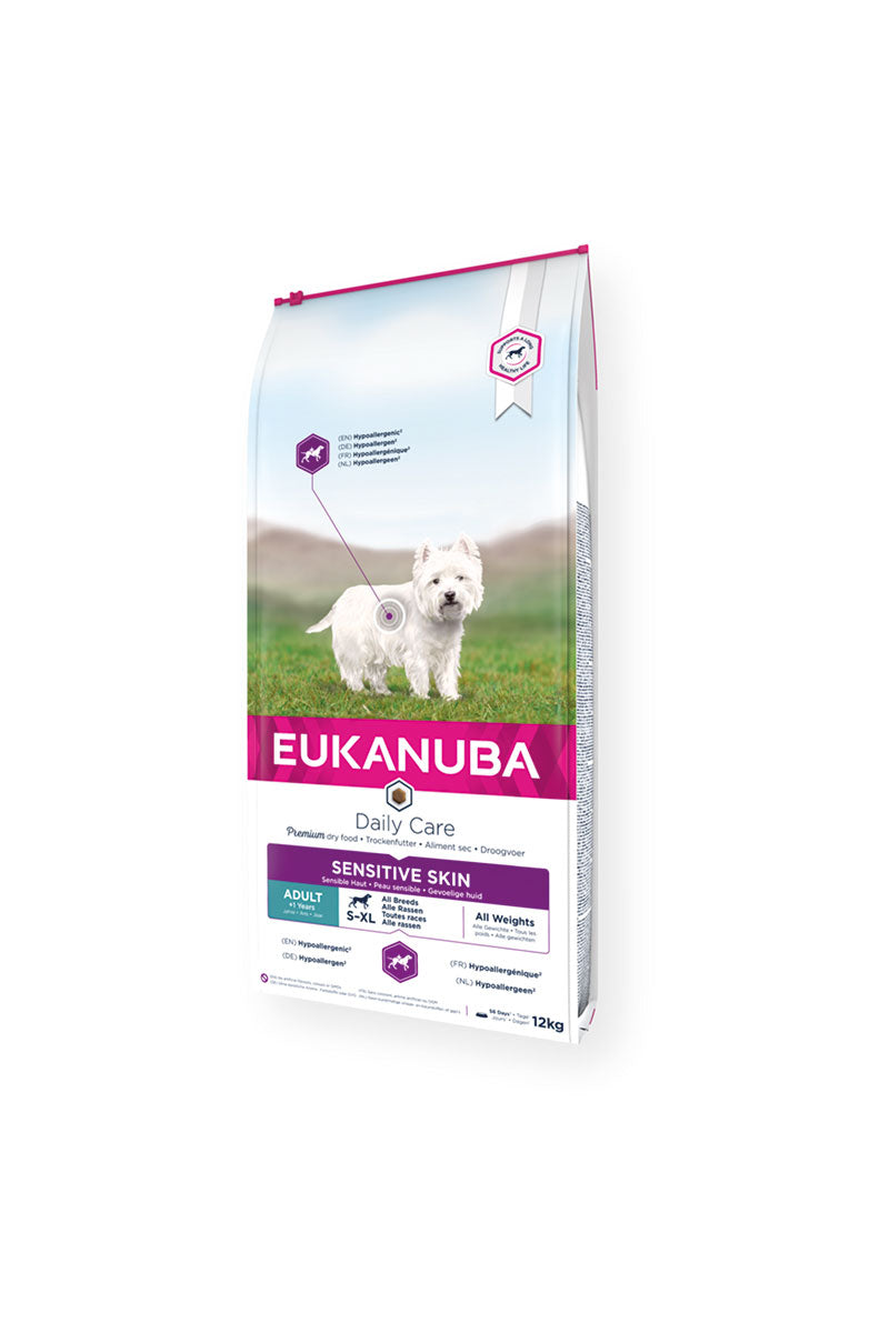 Eukanuba Dog Daily Care Sensitive Skin Adult All Breed 12 kg
