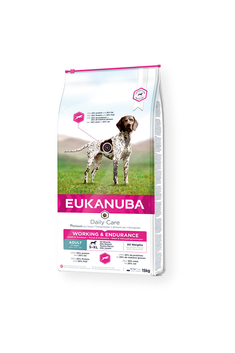 Eukanuba Daily Care Working & Endurance Adult All Breed 15 kg