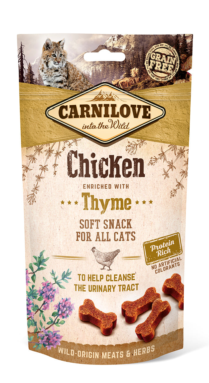 Carnilove Cat Semi Moist Snack Kyckling & Timjan 50 g