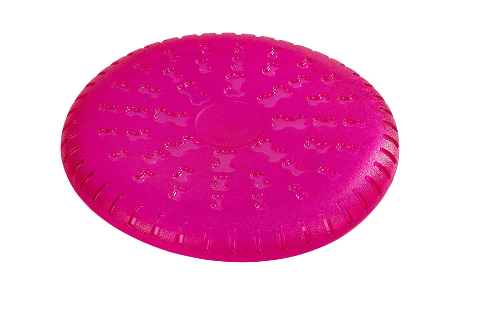 Rosa frisbee
